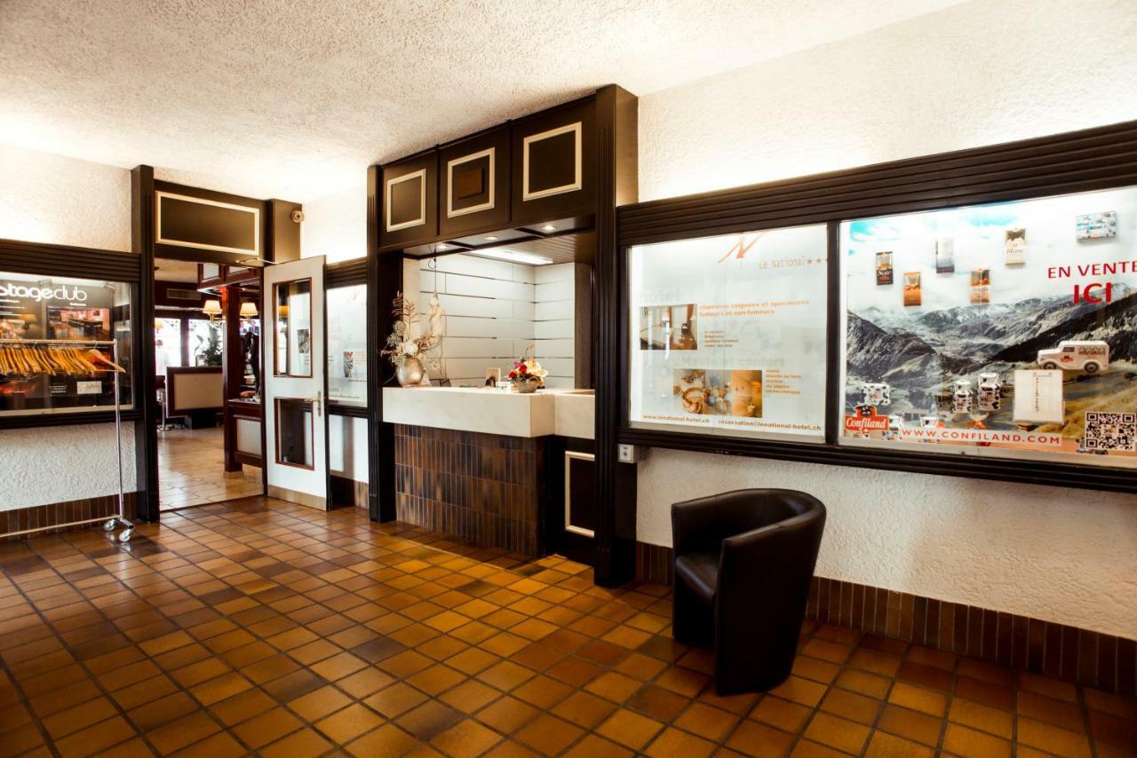 Hotel Le National Delemont Bagian luar foto